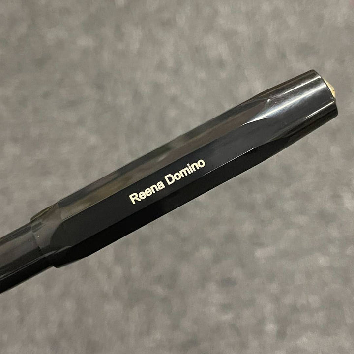 Personalized Name Engraving On Kaweco Classic Sport Fountain Pen - Black