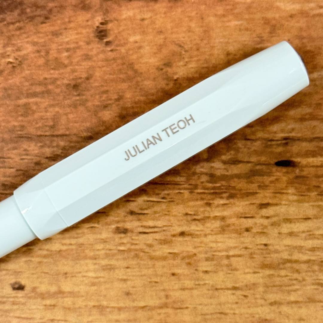 Personalized Name Engraving On Kaweco Skyline Sport Fountain Pen - Mint