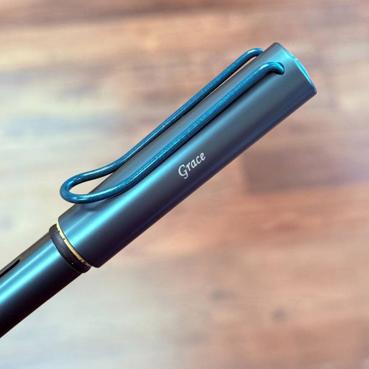Personalized Name Engraving On Lamy AL-Star Fountain Pen - Slytherin (Harry Potter Special Edition)