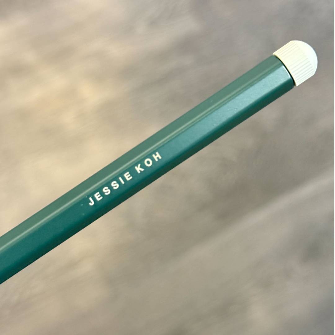 Personalized Name Engraving On Leuchtturm1917 Natural Colours Drehgriffel Nr. 1 Gel Pen - Forest Green