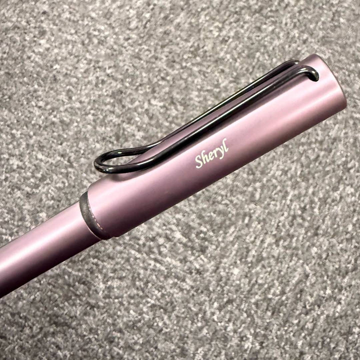 Personalized Name Engraving On Parker IM Matte Metallic Black Edition Ballpoint Pen