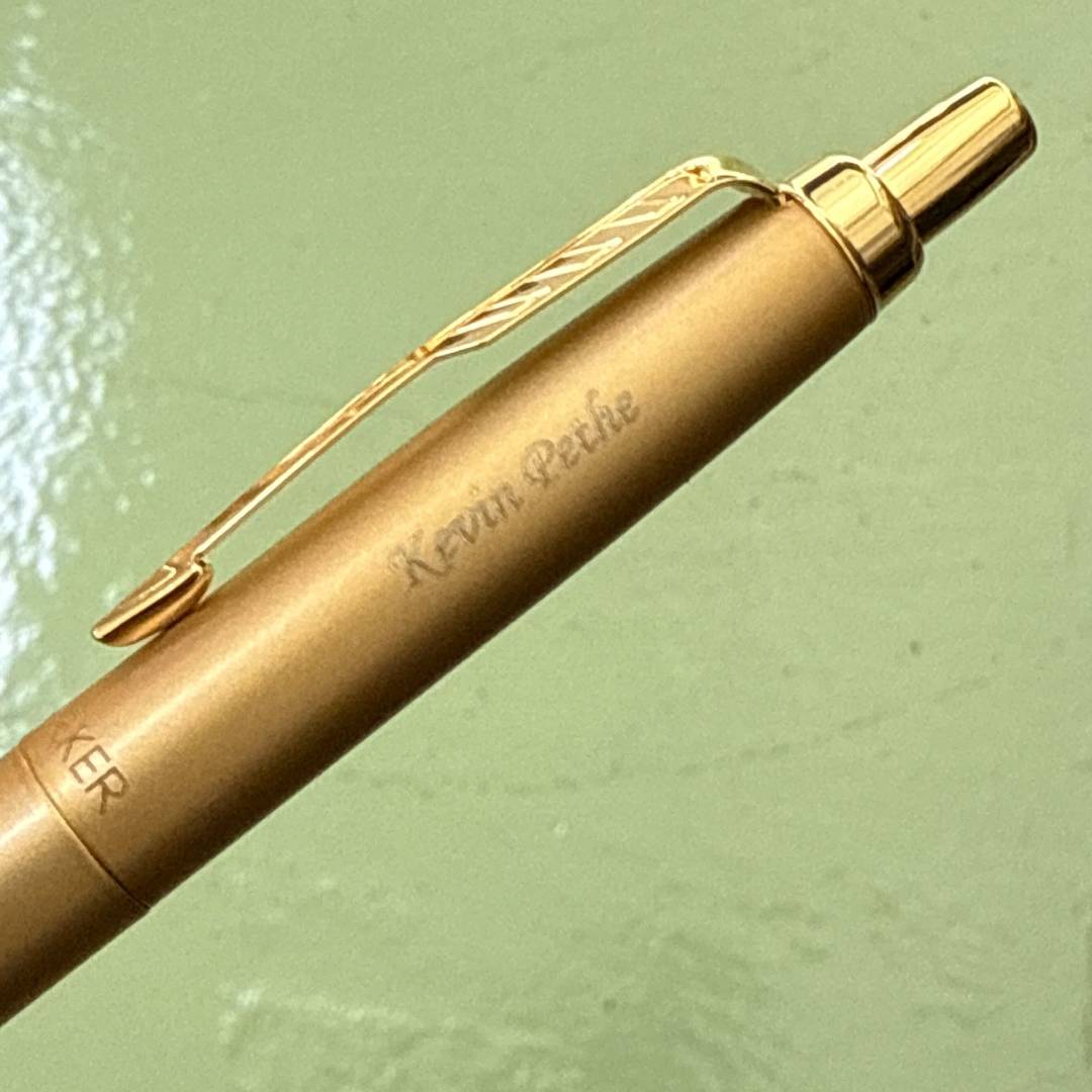 Personalized Name Engraving On Parker Jotter XL Special Edition 2020 Monochrome Gold Ballpoint Pen