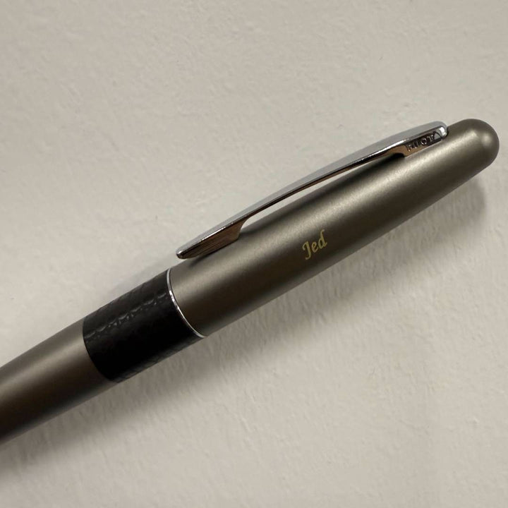 Personalized Name Engraving On (DC) Pilot Metropolitan Animal MR2 Fountain Pen Lizard