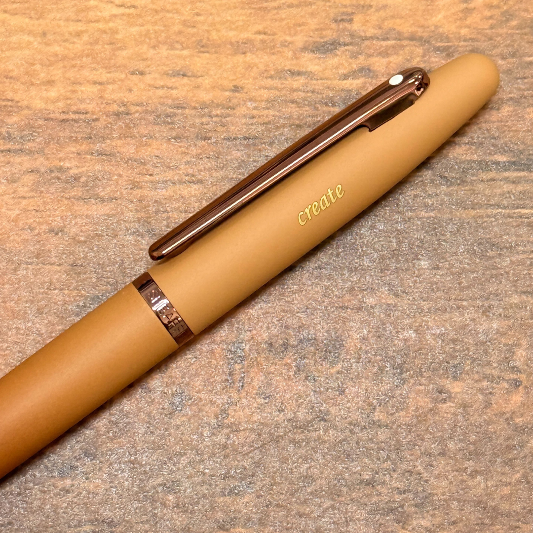 Sheaffer VFM E9428 Coffee Edition Matt Brown  With Regal Brown PVD Trims Fountain Pen (WW31 Coffee) — Sheaffer fountain pen — precision nib writing instrument, at Cityluxe Singapore stationery store