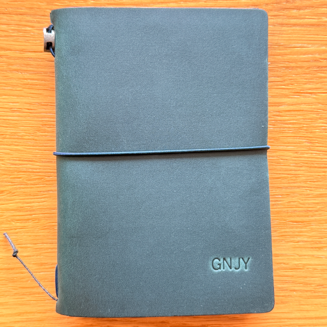 Personalised name embossing on TRAVELER&