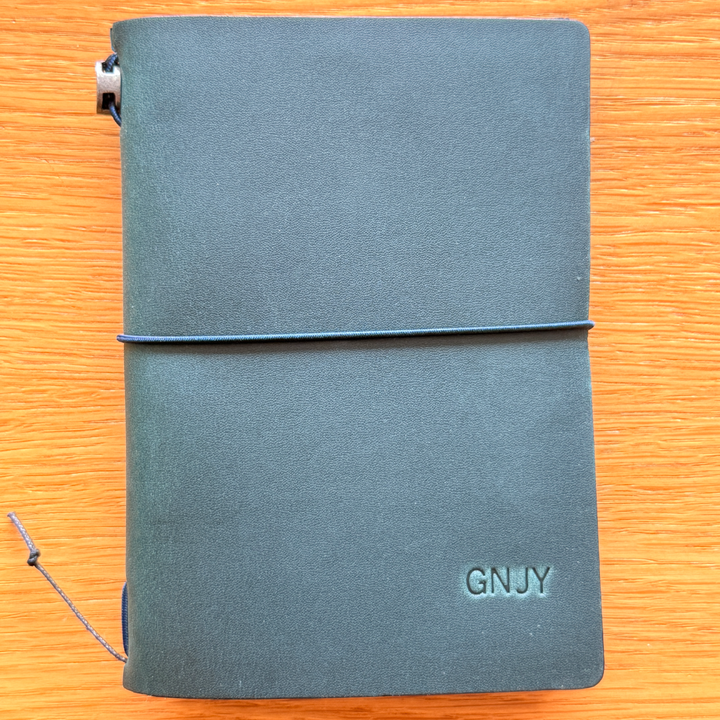 Personalised name embossing on TRAVELER&