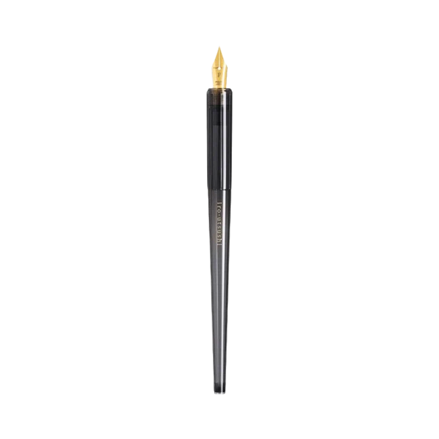 Pilot Iro-Utsushi Dip Fountain Pen - TAKESUMI (Bamboo charcoal) — capped