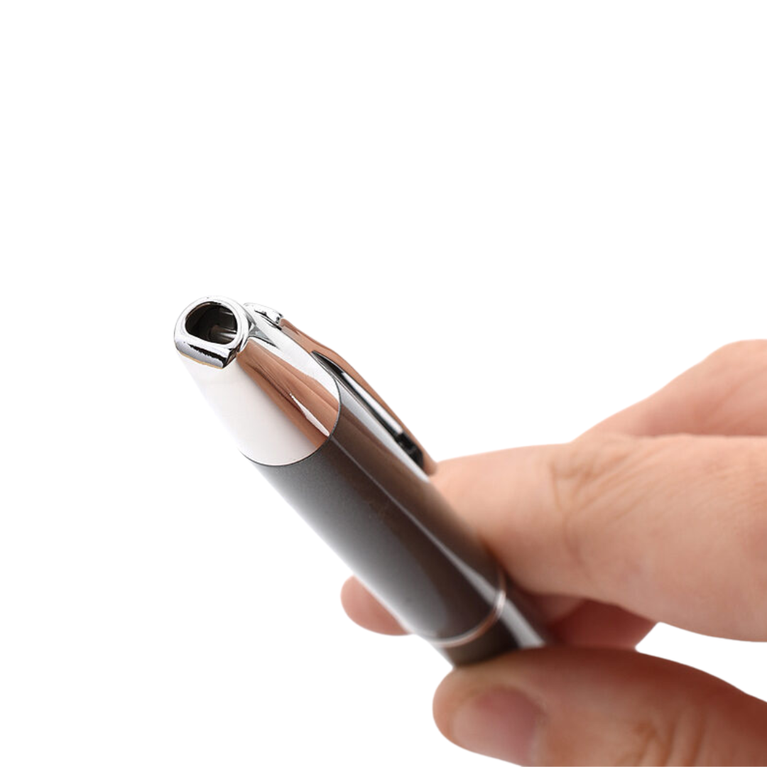 Pilot Capless Decimo Fountain Pen - Dark Gray with 18K Gold Rhodium-plated Broad Nib — flat lay