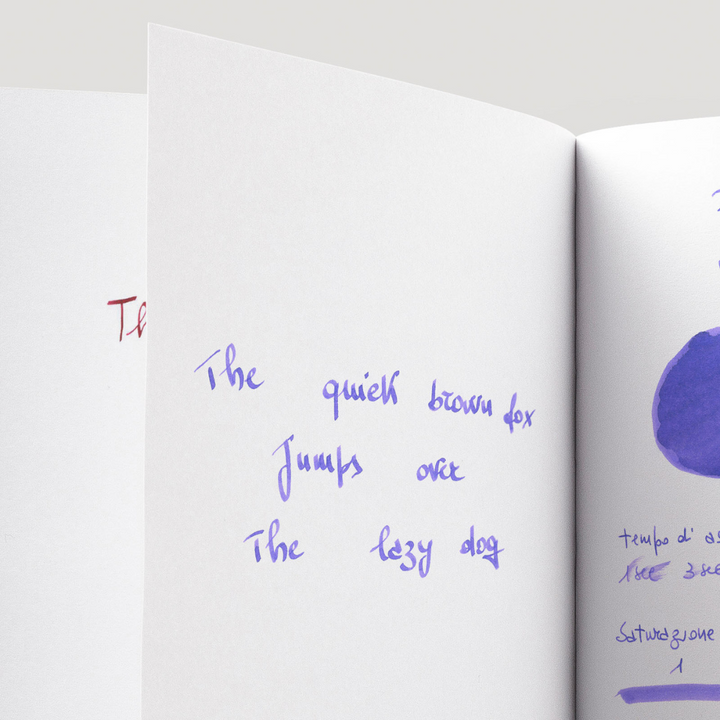 Pilot Iroshizuku 15ml Ink Bottle - Murasaki-shikibu — colour swatch on paper