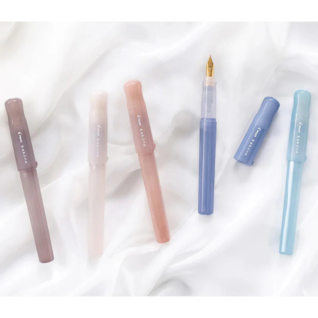 Pilot Kakuno Fountain Pen - Madoromi Brown — engraving example
