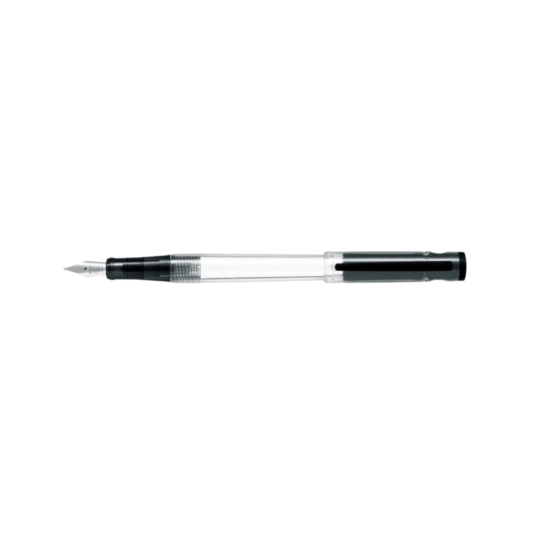 Pilot LIGHTIVE Fountain Pen - Non-Color (Clear) — nib close-up