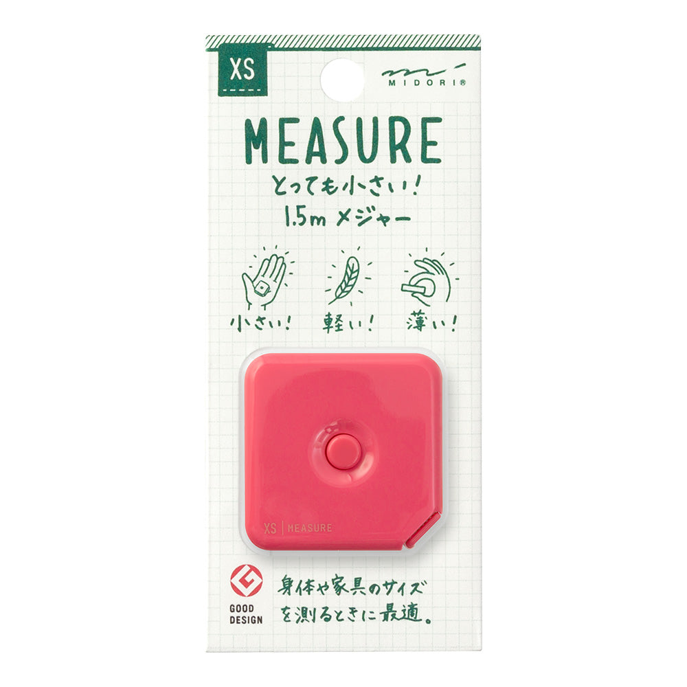 Midori XS Tape Measure (1.5M) — roll side