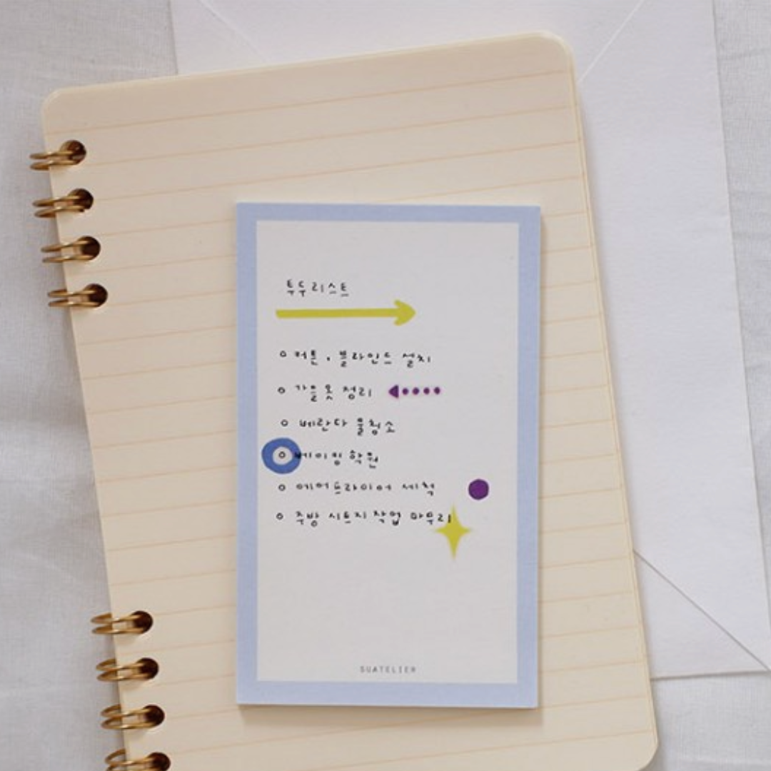Suatelier Plain Deco Sticker - Plain.72 — flat lay