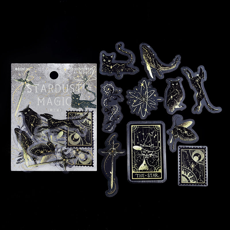 BGM Foil Stamping Clear Seal: Stardust Magic - Pluto — front view