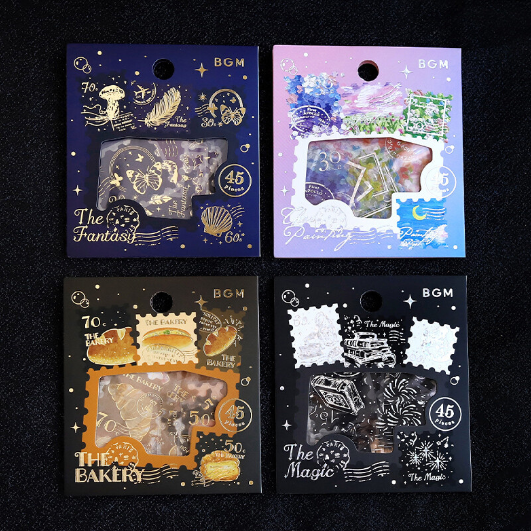 BGM Foil Stamping Flake Seal: Post Office - The Magic — in use