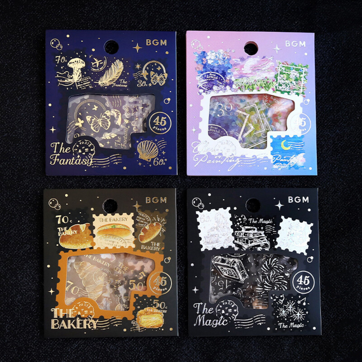 BGM Foil Stamping Flake Seal: Post Office - The Magic — in use