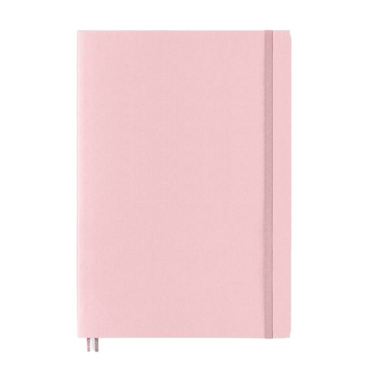 Leuchtturm1917 A5 Medium Softcover Notebook - Ruled / Powder — open spread