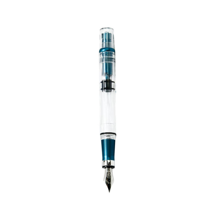 TWSBI Diamond 580 AL R  Fountain Pen in Prussian Blue — TWSBI fountain pen — precision nib writing instrument, at Cityluxe Singapore stationery store