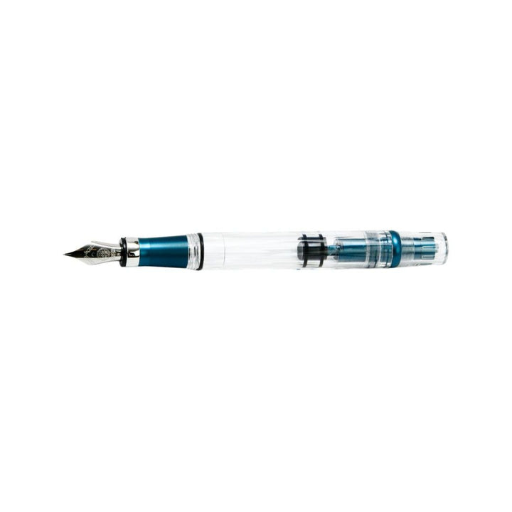 TWSBI Diamond 580 AL R  Fountain Pen in Prussian Blue — TWSBI fountain pen — precision nib writing instrument, at Cityluxe Singapore stationery store