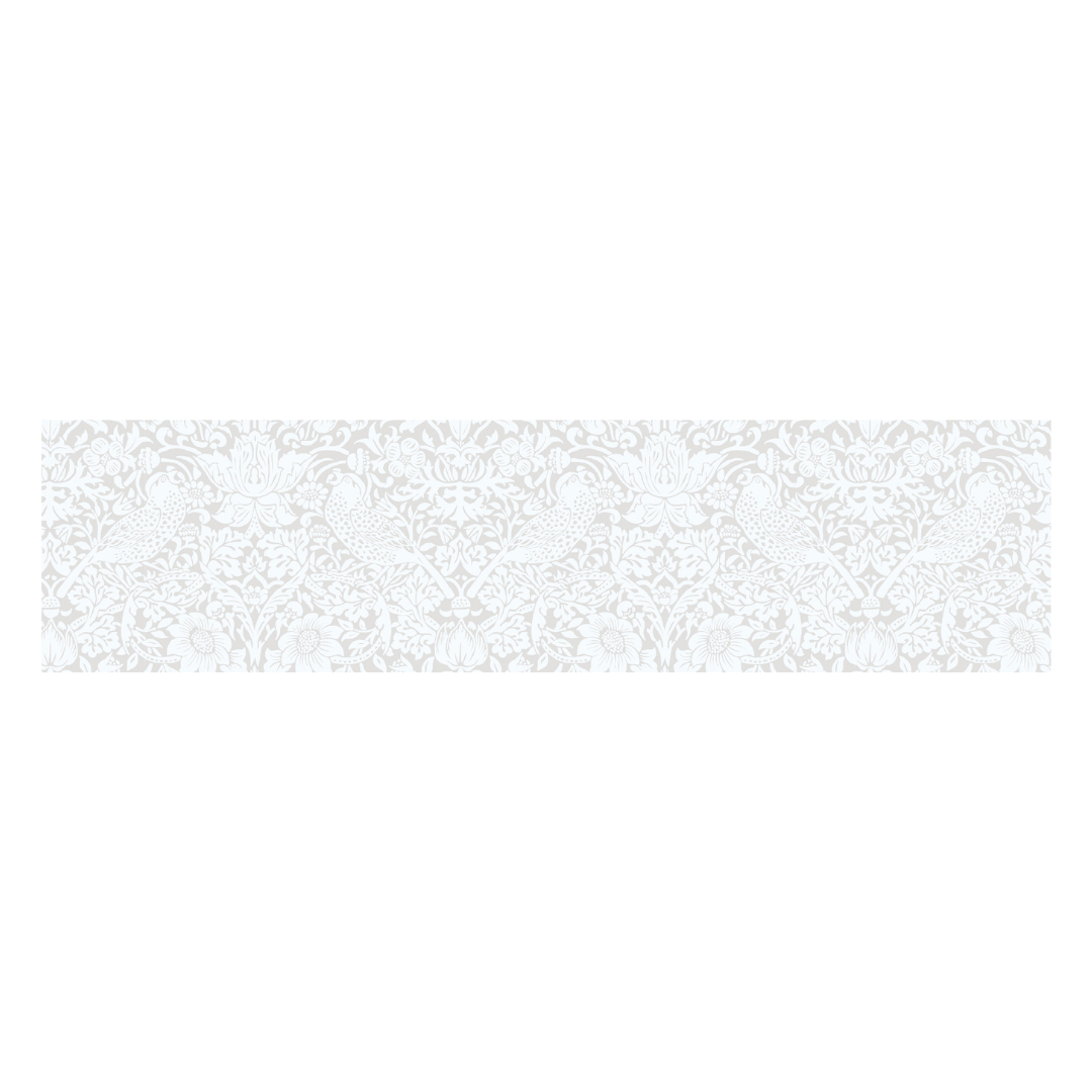 MT × Morris ＆ Co. Washi Tape - Pure Strawberry Thief — applied on surface