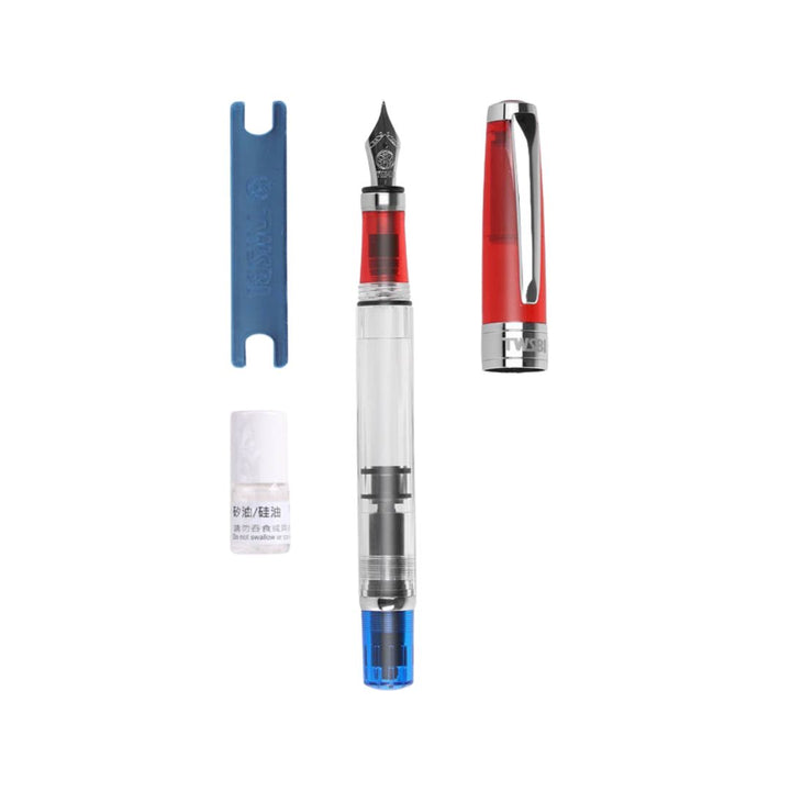 TWSBI Diamond 580 Fountain Pen RBT — TWSBI fountain pen — precision nib writing instrument, at Cityluxe Singapore stationery store