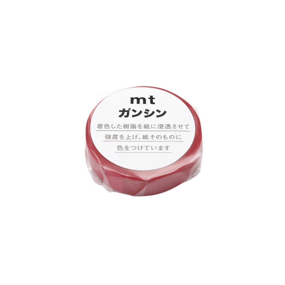 MT Ganshin Washi Tape - Red — pattern detail