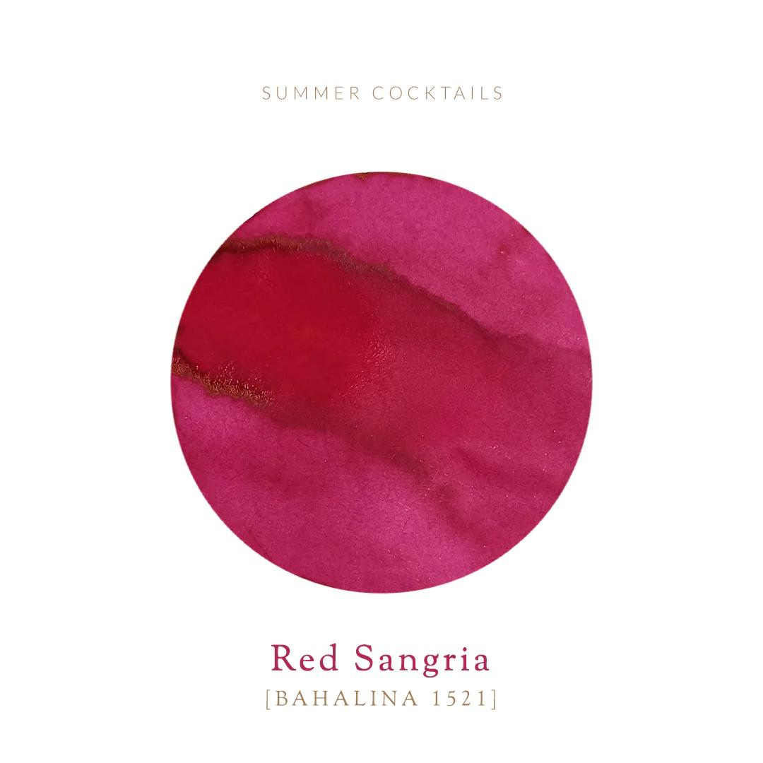 Vinta Inks Summer Cocktails 30ml Bottled Ink - Red Sangria [Bahalina 1521] — cap detail