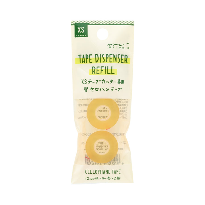 Midori XS Tape Cutter and Refill — roll side