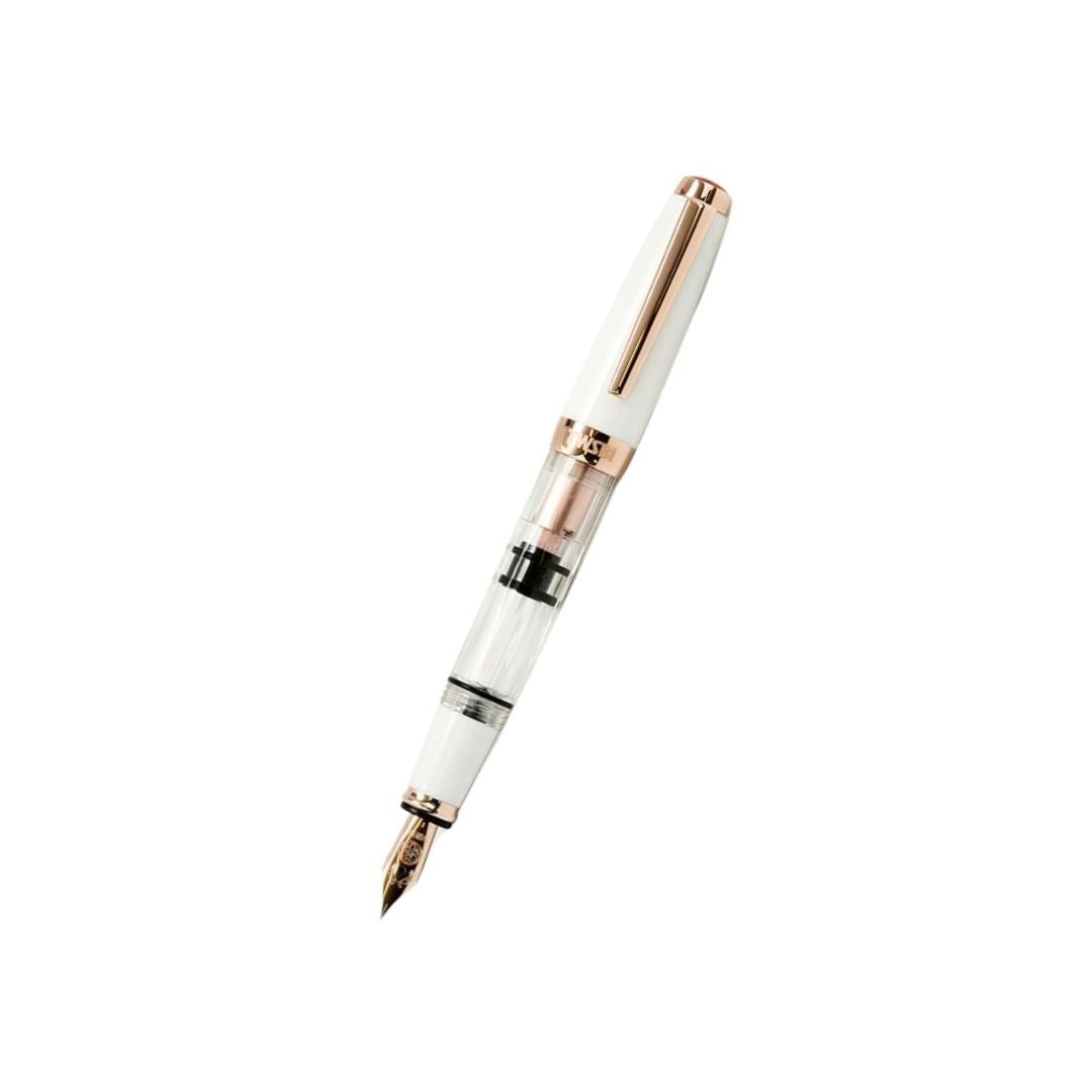 TWSBI Diamond Mini with Rose Gold Trim II Fountain Pen — TWSBI fountain pen — precision nib writing instrument, at Cityluxe Singapore stationery store