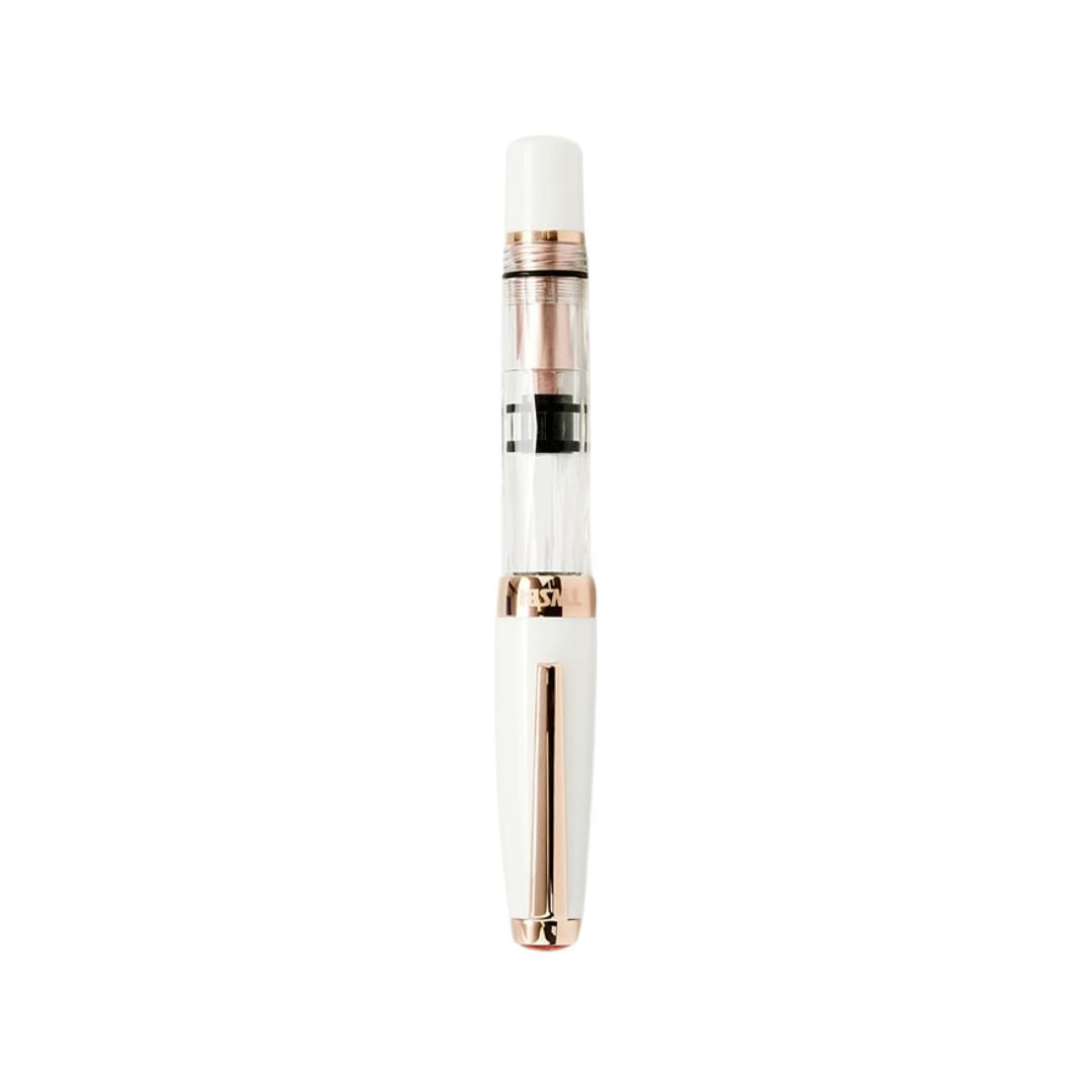 TWSBI Diamond Mini with Rose Gold Trim II Fountain Pen — TWSBI fountain pen — precision nib writing instrument, at Cityluxe Singapore stationery store