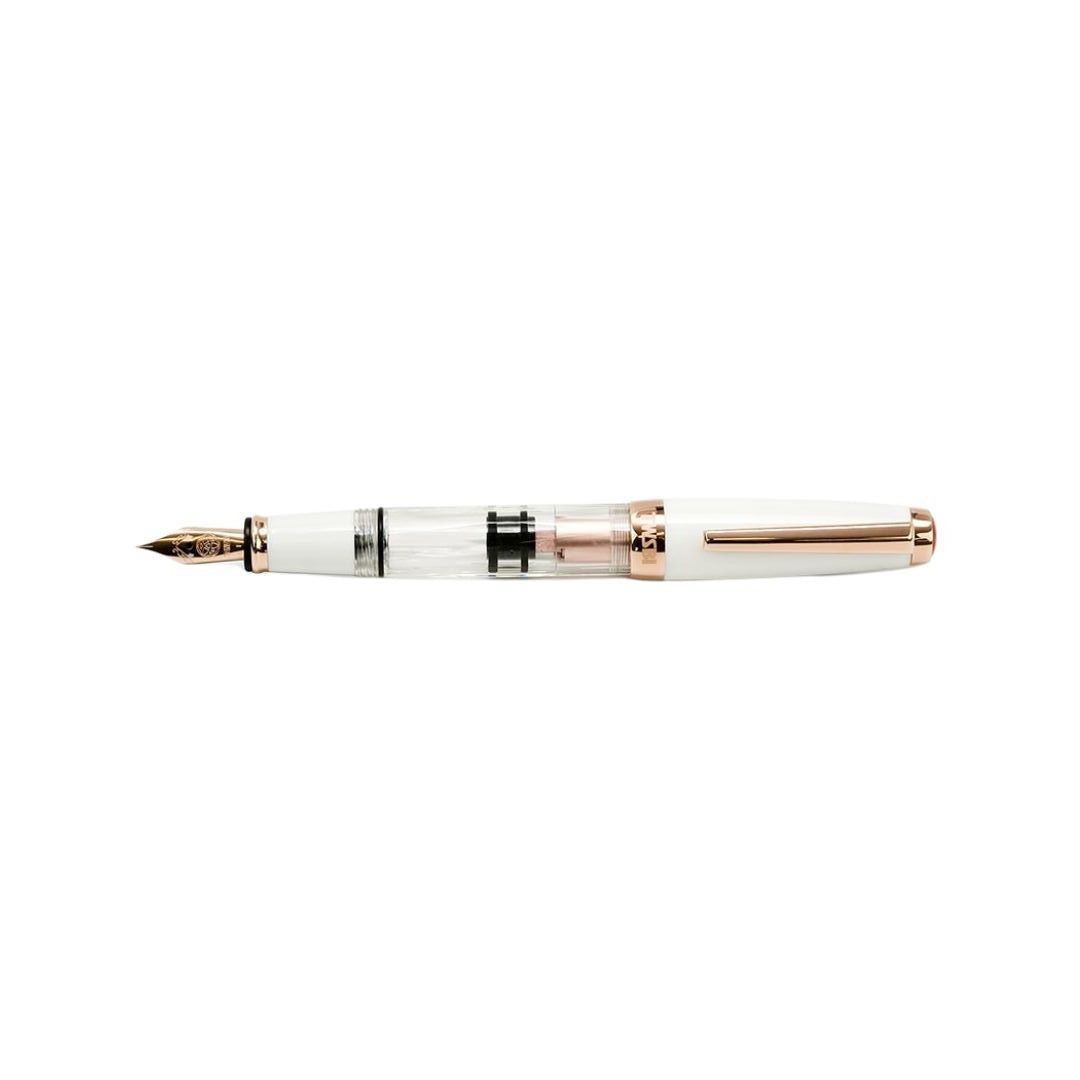 TWSBI Diamond Mini with Rose Gold Trim II Fountain Pen — TWSBI fountain pen — precision nib writing instrument, at Cityluxe Singapore stationery store