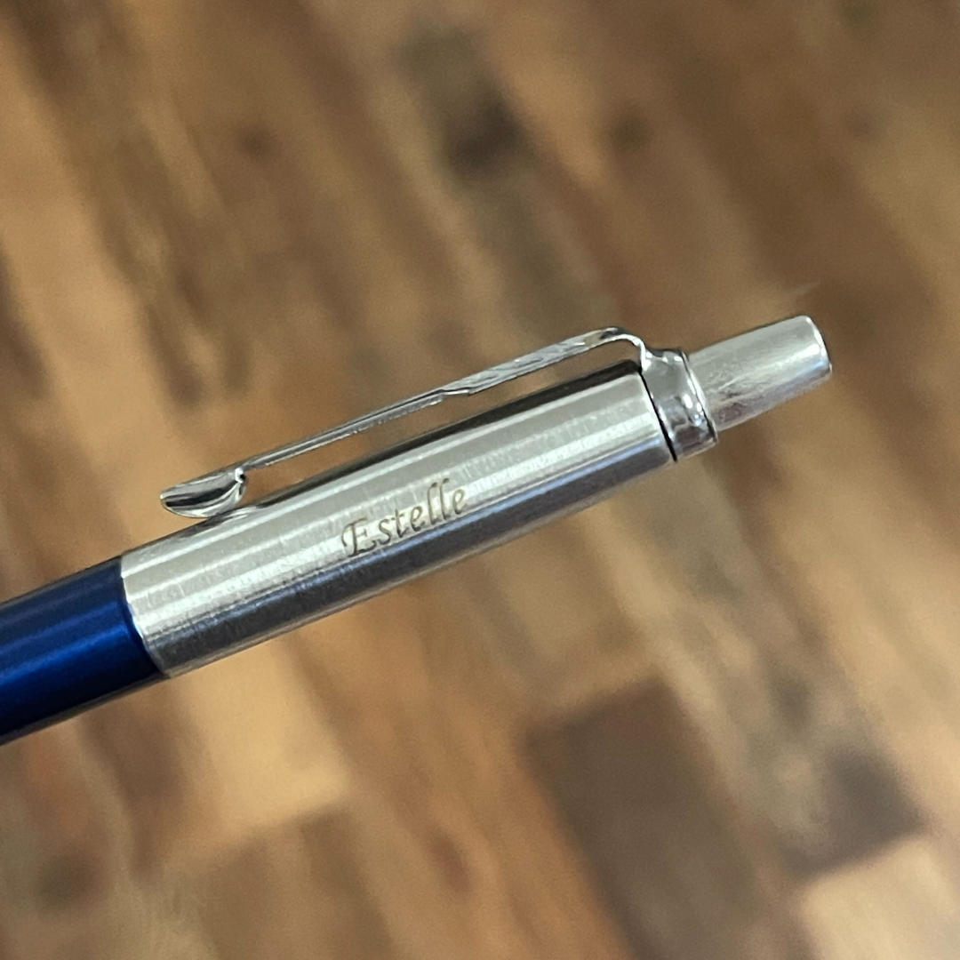 Parker Jotter Royal Blue CT Ballpoint Pen — Parker ballpoint pen — reliable smooth-writing everyday pen, at Cityluxe Singapore