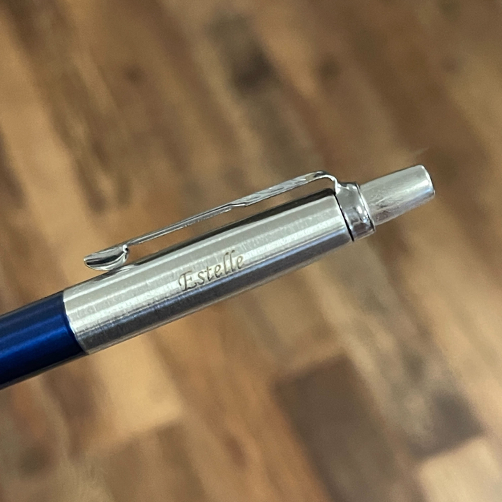 Parker Jotter Royal Blue CT Ballpoint Pen — Parker ballpoint pen — reliable smooth-writing everyday pen, at Cityluxe Singapore