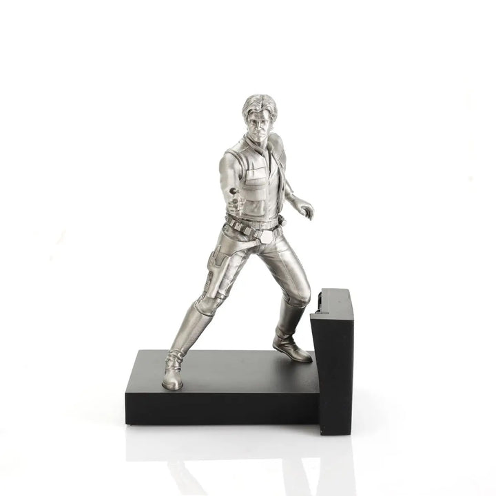 Royal Selangor Starwars Figurine - Han Solo Endor — front view