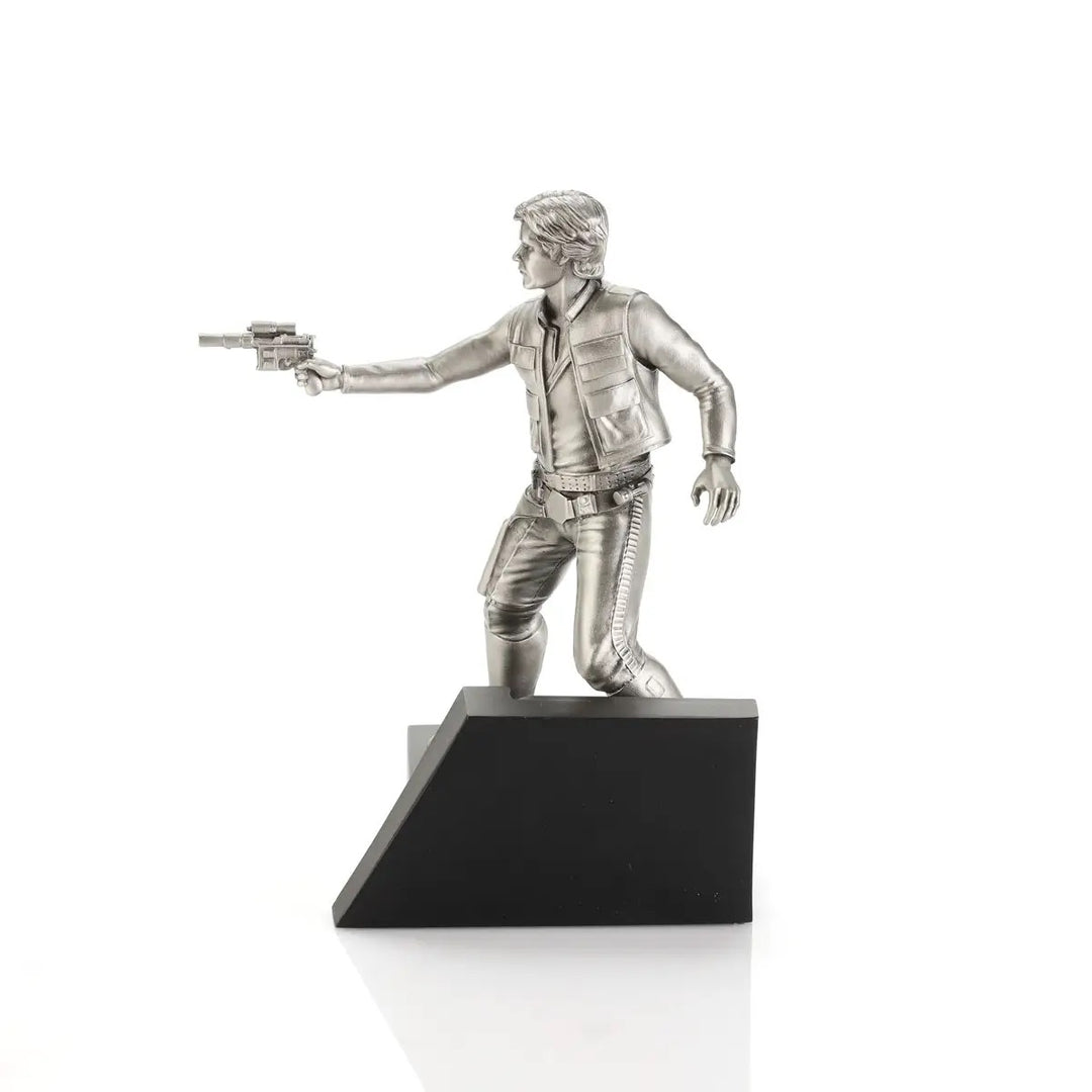 Royal Selangor Starwars Figurine - Han Solo Endor — detail view