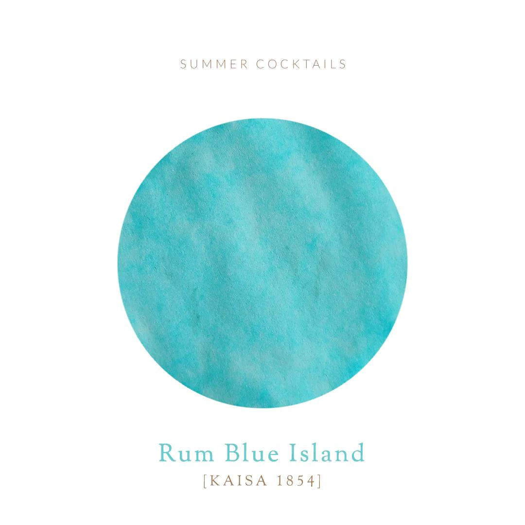 Vinta Inks Summer Cocktails 30ml Bottled Ink - Rum Blue Island [Kaisa 1854] — cap detail
