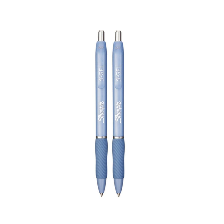 Sharpie S Gel Ballpoint Pen 0.7 mm 2s &amp; Post-it Page Marker 5 Pads 15mm x 50mm | Sharpie X 3M Journal Pack | — tip detail