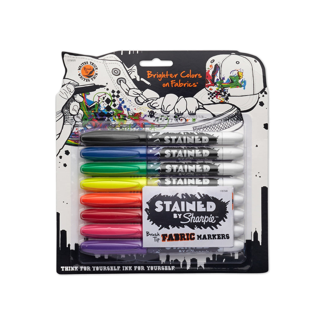 Sharpie Fabric Marker - Pack of 8 — front view