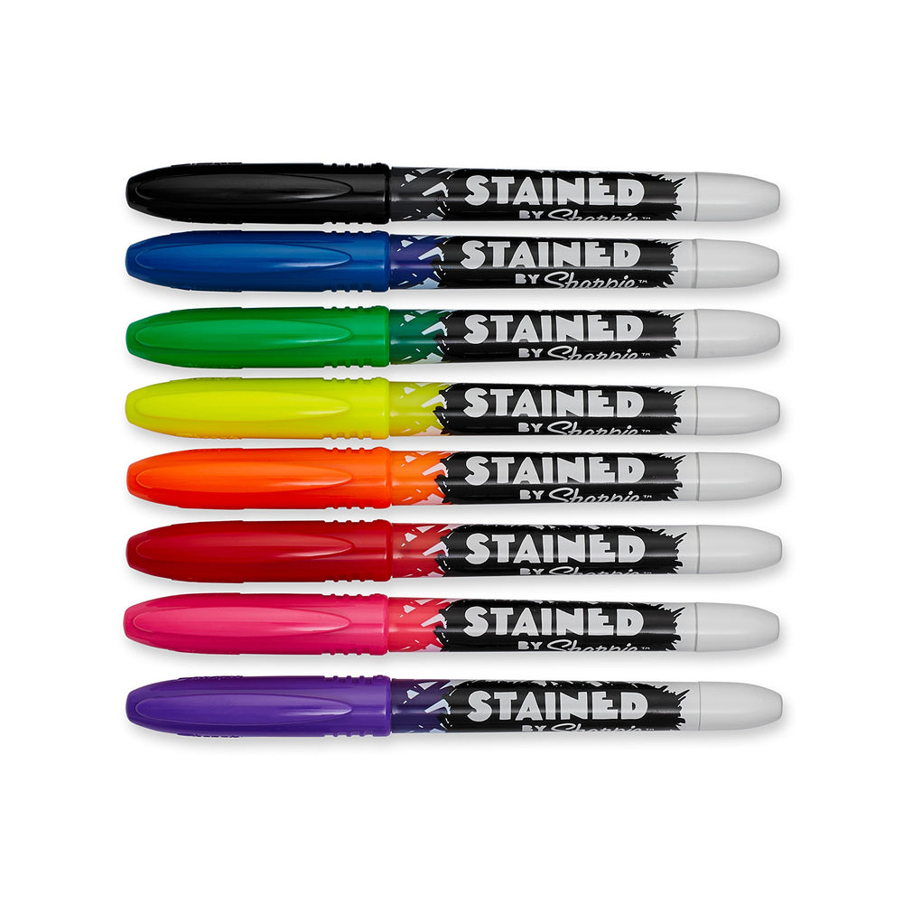Sharpie Fabric Marker - Pack of 8 — side view