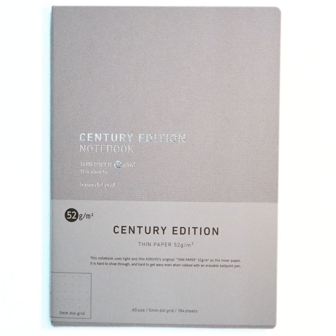 KOKUYO Thin Paper Notebook (A5) Century Edition - Dot Grid — front cover