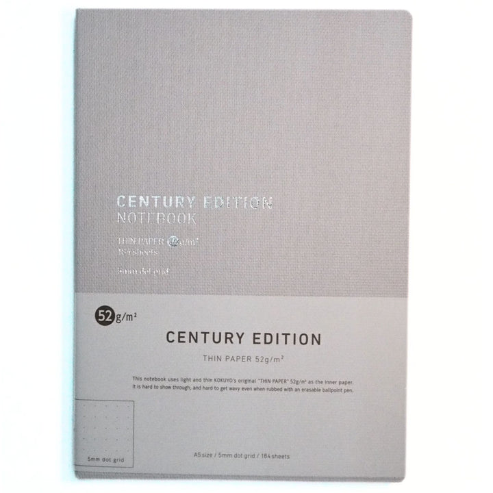 KOKUYO Thin Paper Notebook (A5) Century Edition - Dot Grid — front cover