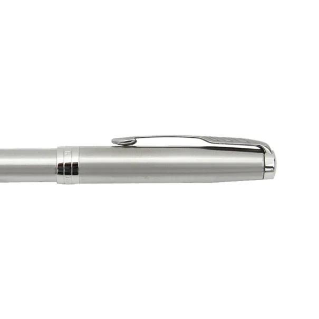Parker Sonnet Stainless Steel CT Ballpoint Pen — Parker ballpoint pen — reliable smooth-writing everyday pen, at Cityluxe Singapore