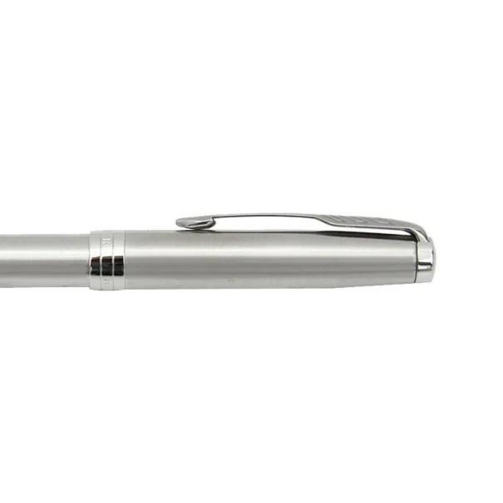 Parker Sonnet Stainless Steel CT Ballpoint Pen — Parker ballpoint pen — reliable smooth-writing everyday pen, at Cityluxe Singapore