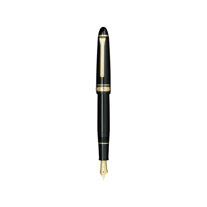 Sailor 1911S 14k Nib Fountain Pen - Black with Gold Accent [Pre-Order] — with packaging