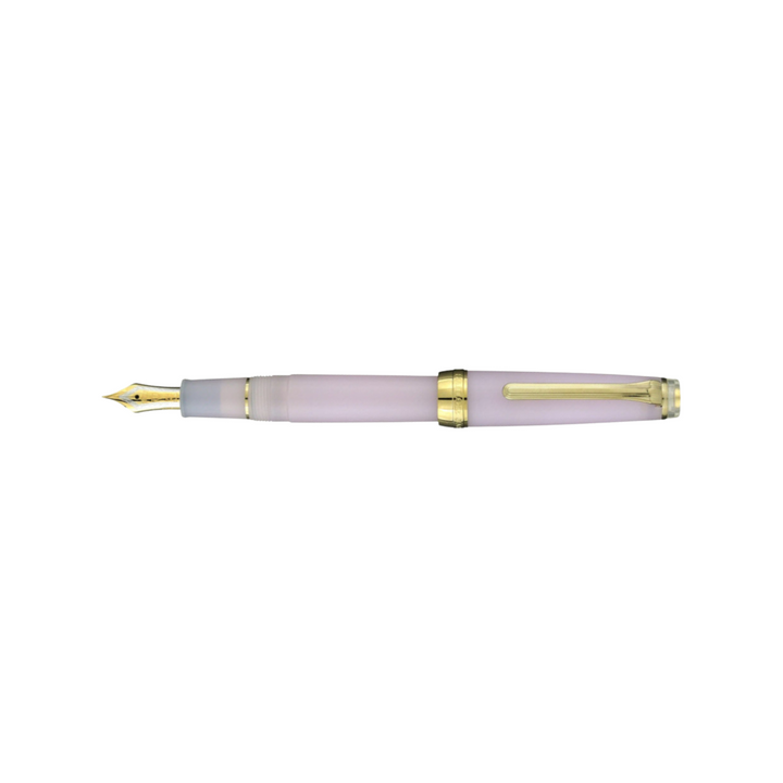Sailor Shikiori 21k Nib Fountain Pen - Sound of Rainfall, Winter Rain [Pre-Order] — nib close-up
