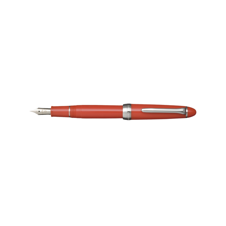 Sailor Shikiori Steel Nib Fountain Pen - Autumn Akanezora [Pre-Order] — nib close-up