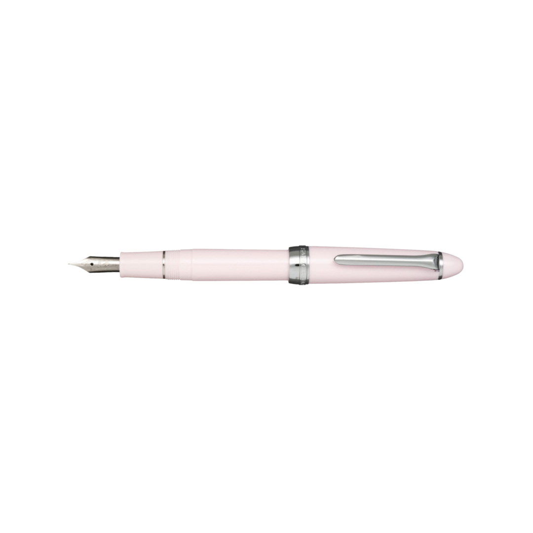 Sailor Shikiori Steel Nib Fountain Pen - Spring Sakura [Pre-Order] — nib close-up