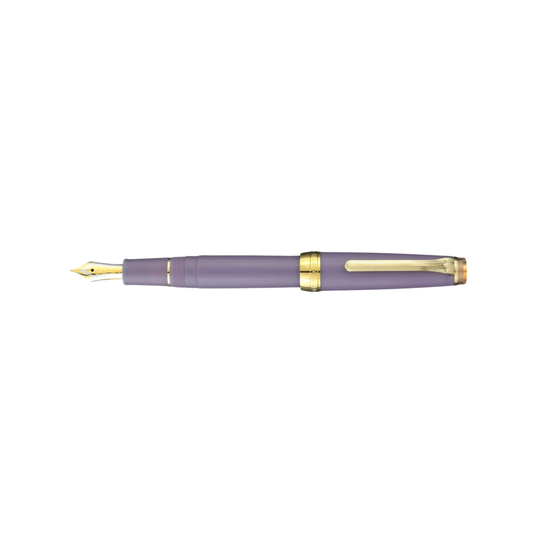 Sailor Shikiori 21k Nib Fountain Pen - Sound of Rainfall, Drizzle [Pre-Order] — nib close-up