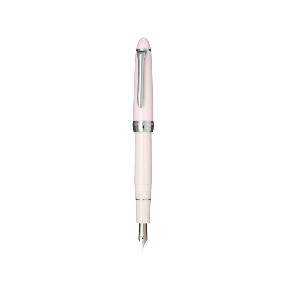 Sailor Shikiori Steel Nib Fountain Pen - Spring Sakura [Pre-Order] — uncapped with cap posted