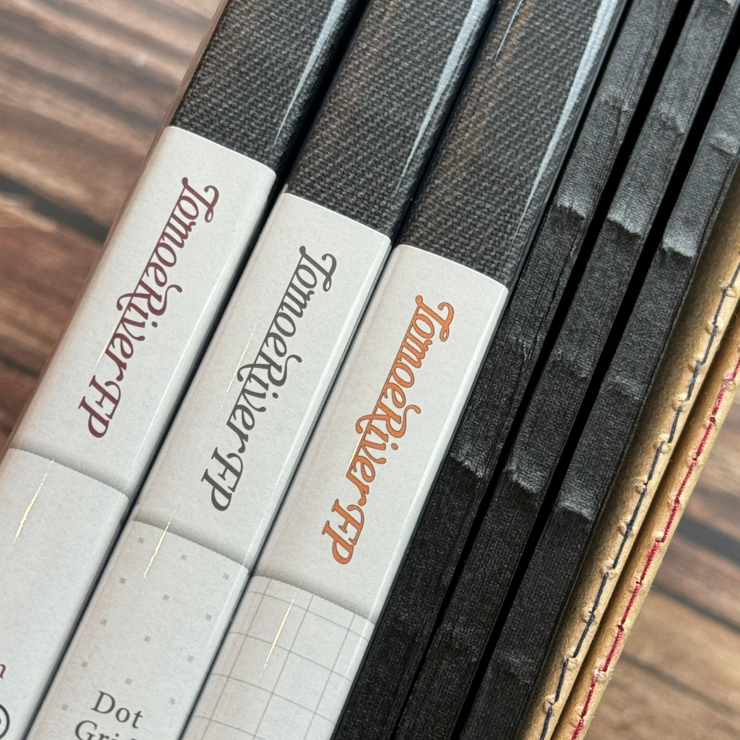 Sanzen Tomoe River FP A5 Softcover Notebook - Plain (160 pages) — back cover